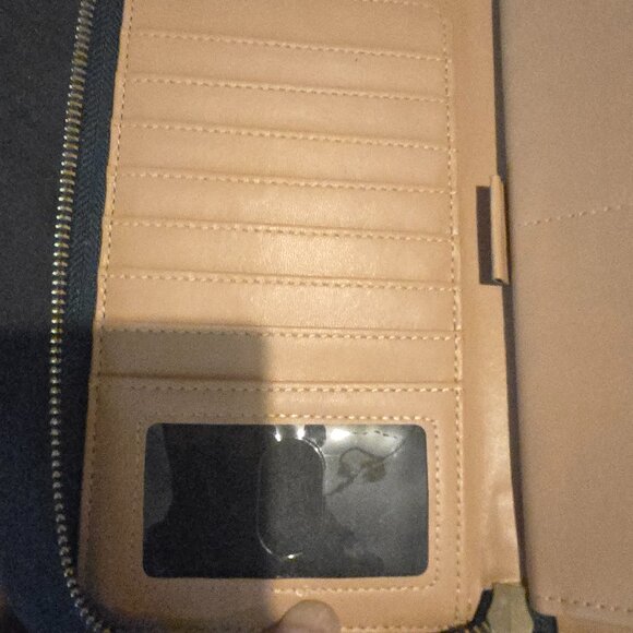 Chelmon Women's Vegan Leather Clutch Wallet with Zip X- Large Capacity - Picture 6 of 9